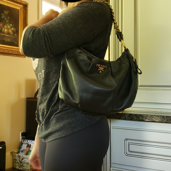 SOLD Prada Shoulder Bag 12.5"x8" with 10" drop - Picture 8 of 8